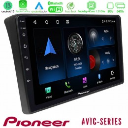 Pioneer Avic 4core Android13 2+64gb Fiat Ducato/citroen Jumper/peugeot Boxer Navigation Multimedia Tablet 9 u-p4-Ft483