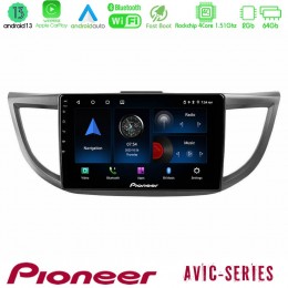 Pioneer Avic 4core Android13 2+64gb Honda crv 2012-2017 Navigation Multimedia Tablet 9 u-p4-Hd0012