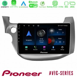 Pioneer Avic 4core Android13 2+64gb Honda Jazz 2009-2013 Navigation Multimedia Tablet 10 u-p4-Hd098t