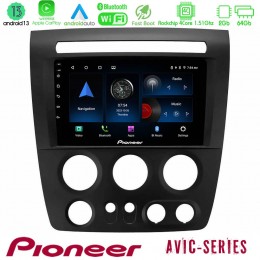 Pioneer Avic 4core Android13 2+64gb Hummer h3 2005-2009 Navigation Multimedia Tablet 9 u-p4-Hu003n