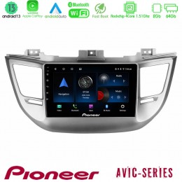 Pioneer Avic 4core Android13 2+64gb Hyundai Tucson 2015-2018 Navigation Multimedia Tablet 9 u-p4-Hy0068