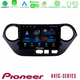 Pioneer Avic 4core Android13 2+64gb Hyundai i10 2014-2020 Navigation Multimedia Tablet 9 u-p4-Hy0506