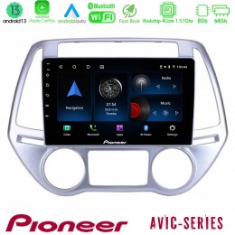 Pioneer Avic 4core Android13 2+64gb Hyundai i20 2012-2014 Navigation Multimedia Tablet 9 u-p4-Hy0619