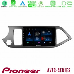 Pioneer Avic 4core Android13 2+64gb kia Picanto Navigation Multimedia Tablet 9 u-p4-Ki0611