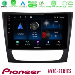Pioneer Avic 4core Android13 2+64gb Mercedes e Class / cls Class Navigation Multimedia Tablet 9 u-p4-Mb0760