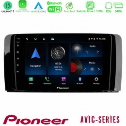 Pioneer Avic 4core Android13 2+64gb Mercedes r Class Navigation Multimedia Tablet 9 u-p4-Mb0781