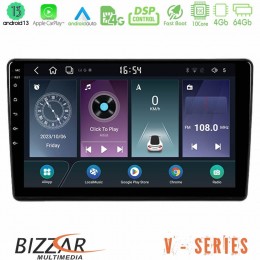 Bizzar v Series Peugeot Partner / Citroën Berlingo 2008-2018 10core Android13 4+64gb Navigation Multimedia Tablet 9 u-v-Ct1026