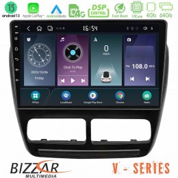 Bizzar v Series Fiat Doblo / Opel Combo 2010-2014 10core Android13 4+64gb Navigation Multimedia Tablet 9 u-v-Ft1032