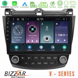 Bizzar v Series Honda Accord 2002-2008 10core Android13 4+64gb Navigation Multimedia Tablet 10 u-v-Hd0669