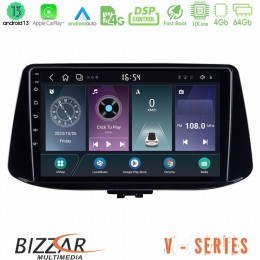 Bizzar v Series Hyundai i30 10core Android13 4+64gb Navigation Multimedia Tablet 9 u-v-Hy0890