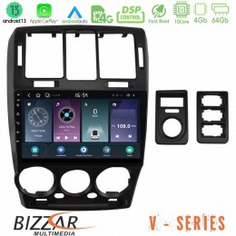 Bizzar v Series Hyundai Getz 2002-2009 10core Android13 4+64gb Navigation Multimedia Tablet 9 u-v-Hy1085