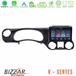Bizzar v Series Jeep Wrangler 2011-2014 10core Android13 4+64gb Navigation Multimedia Tablet 9 u-v-Jp0787