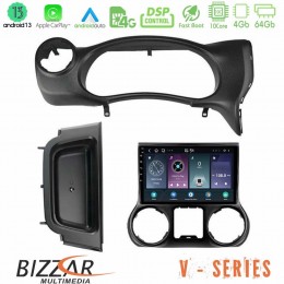 Bizzar v Series Jeep Wrangler 2014-2017 10core Android13 4+64gb Navigation Multimedia Tablet 9 u-v-Jp0788