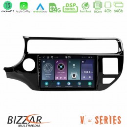 Bizzar v Series kia rio 2015-2017 10core Android13 4+64gb Navigation Multimedia Tablet 9 u-v-Ki0553