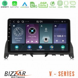 Bizzar v Series Mercedes c Class W204 10core Android13 4+64gb Navigation Multimedia Tablet 9 u-v-Mb0842