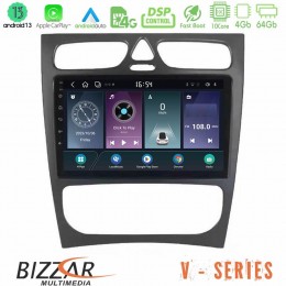 Bizzar v Series Mercedes c Class (W203) 10core Android13 4+64gb Navigation Multimedia Tablet 9 u-v-Mb0925