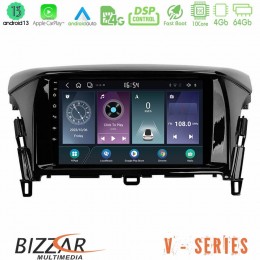 Bizzar v Series Mitsubishi Eclipse Cross 10core Android13 4+64gb Navigation Multimedia Tablet 9 u-v-Mt2021
