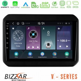 Bizzar v Series Suzuki Ignis 10core Android13 4+64gb Navigation Multimedia Tablet 9 u-v-Sz580