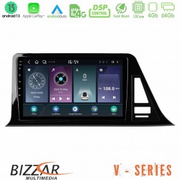 Bizzar v Series Toyota ch-r 10core Android13 4+64gb Navigation Multimedia Tablet 9 u-v-Ty972