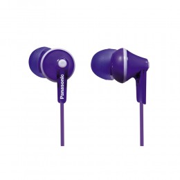 Panasonic RP-HJE125 Purple Headphones (RPHJE125EV) (PANRPHJE125EV)