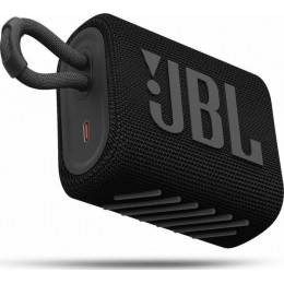 JBL GO 3, Portable Bluetooth Speaker, Waterproof IP67 Black