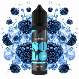 Bombo Solo Juice Flavorshot Blue Razz Ice 20ml/60ml