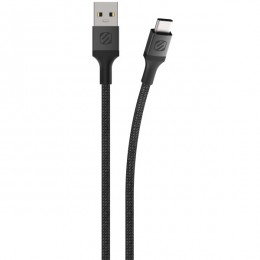 Scosche CAB4-SP StrikeLine™ Premium Braided Cable for USB-C Devices BLACK-