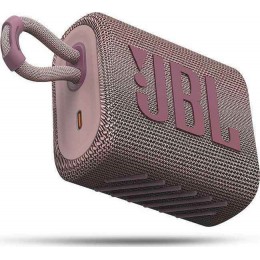 JBL GO 3, Portable Bluetooth Speaker, Waterproof IP67 pink