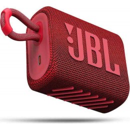 JBL GO 3, Portable Bluetooth Speaker, Waterproof IP67 RED