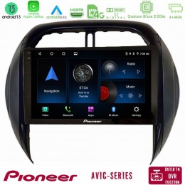 Pioneer Avic 8core Android13 4+64gb Toyota Rav4 2001-2005 (Auto A/c) Navigation Multimedia Tablet 9 u-p8-Ty1315