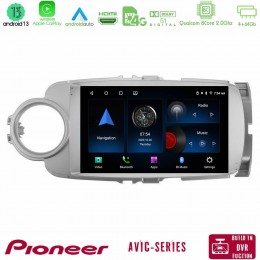 Pioneer Avic 8core Android13 4+64gb Toyota Yaris Navigation Multimedia Tablet 9 u-p8-Ty1777