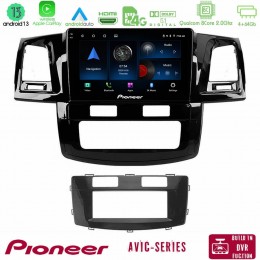 Pioneer Avic 8core Android13 4+64gb Toyota Hilux 2007-2011 Navigation Multimedia Tablet 9 u-p8-Ty666