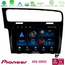 Pioneer Avic 8core Android13 4+64gb vw Golf 7 Navigation Multimedia Tablet 10 u-p8-Vw0003pb