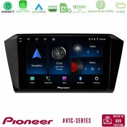 Pioneer Avic 8core Android13 4+64gb vw Passat Navigation Multimedia Tablet 10 u-p8-Vw0055