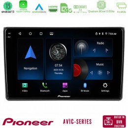Pioneer Avic 8core Android13 4+64gb Audi a4 b7 Navigation Multimedia Tablet 9 u-p8-Au0827