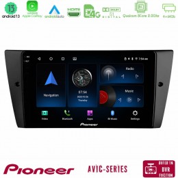 Pioneer Avic 8core Android13 4+64gb bmw 3 Series 2006-2011 Navigation Multimedia Tablet 9 u-p8-Bm0751