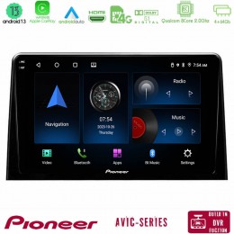 Pioneer Avic 8core Android13 4+64gb Peugeot Partner / Citroën Berlingo 2020-&Gt; Navigation Multimedia Tablet 10 u-p8-Ct1028