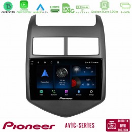 Pioneer Avic 8core Android13 4+64gb Chevrolet Aveo 2011-2017 Navigation Multimedia Tablet 9 u-p8-Cv0243
