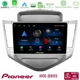 Pioneer Avic 8core Android13 4+64gb Chevrolet Cruze 2009-2012 Navigation Multimedia Tablet 9 u-p8-Cv036n
