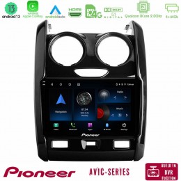Pioneer Avic 8core Android13 4+64gb Dacia Duster 2014-2018 Navigation Multimedia Tablet 9 u-p8-Dc0430
