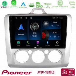 Pioneer Avic 8core Android13 4+64gb Ford Focus Manual ac Navigation Multimedia Tablet 9 u-p8-Fd0041m