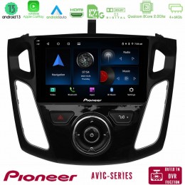 Pioneer Avic 8core Android13 4+64gb Ford Focus 2012-2018 Navigation Multimedia Tablet 9 u-p8-Fd0044