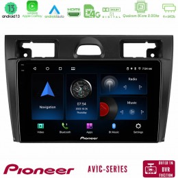 Pioneer Avic 8core Android13 4+64gb Ford Fiesta/fusion Navigation Multimedia Tablet 9 u-p8-Fd990