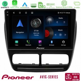 Pioneer Avic 8core Android13 4+64gb Fiat Doblo / Opel Combo 2010-2014 Navigation Multimedia Tablet 9 u-p8-Ft1032
