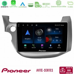 Pioneer Avic 8core Android13 4+64gb Honda Jazz 2009-2013 Navigation Multimedia Tablet 10 u-p8-Hd098t
