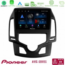 Pioneer Avic 8core Android13 4+64gb Hyundai i30 2007-2012 Auto a/c Navigation Multimedia Tablet 9 u-p8-Hy0800