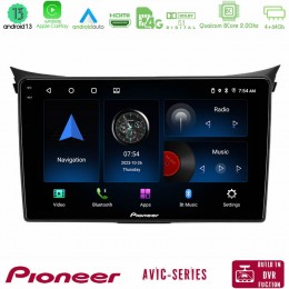 Pioneer Avic 8core Android13 4+64gb Hyundai i30 2012-2017 Navigation Multimedia Tablet 9 u-p8-Hy0833