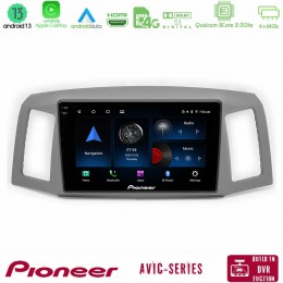 Pioneer Avic 8core Android13 4+64gb Jeep Grand Cherokee 2005-2007 Navigation Multimedia Tablet 10 u-p8-Jp1152