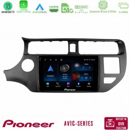 Pioneer Avic 8core Android13 4+64gb kia rio 2011-2015 Navigation Multimedia Tablet 9 u-p8-Ki0552