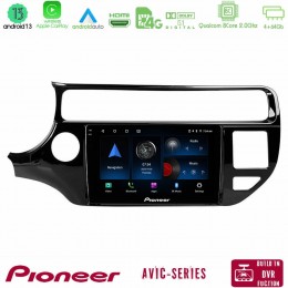 Pioneer Avic 8core Android13 4+64gb kia rio 2015-2017 Navigation Multimedia Tablet 9 u-p8-Ki0553